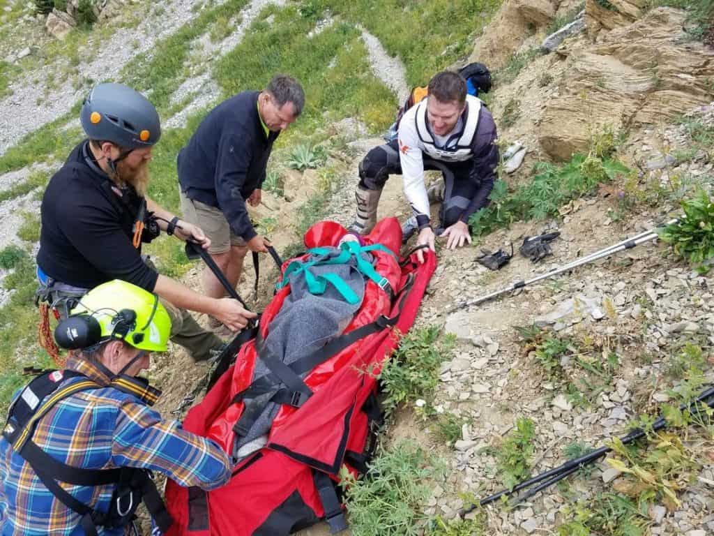 Hiking injuries