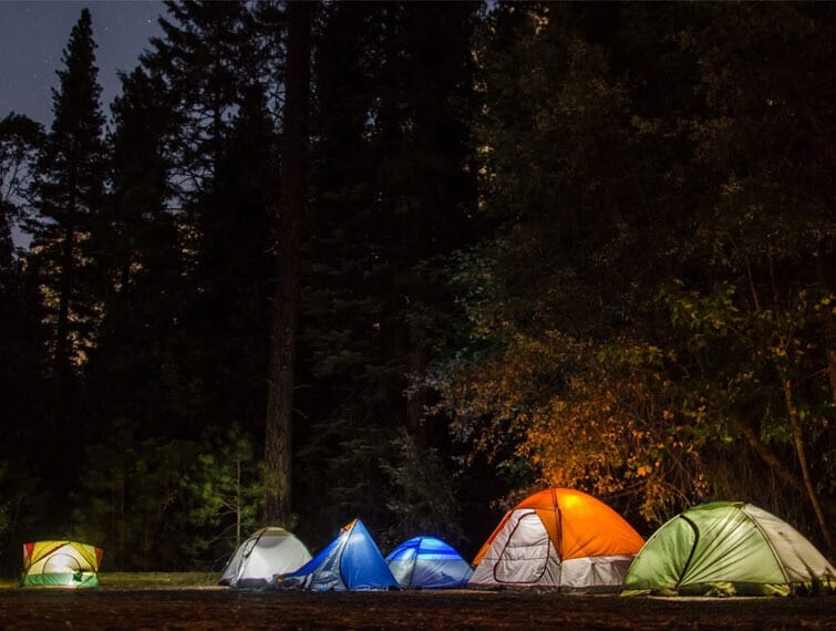 best camping spots